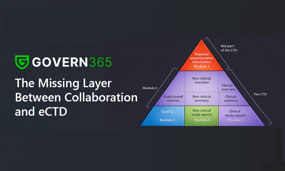 Govern 365: The Missing Layer Between Collaboration and eCTD